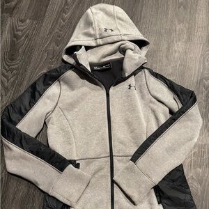 Champion Full Zip Women’s Grey and Black Jacket. Size: SM/P